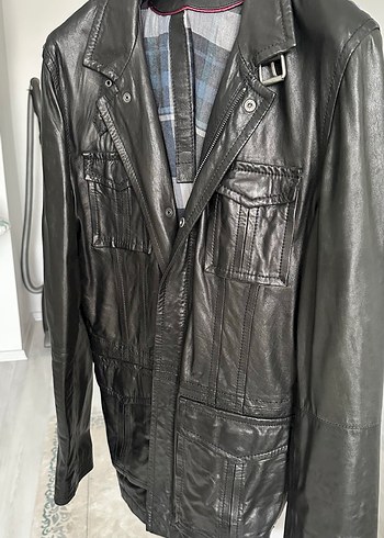 DERİMOD Erkek deri ceket - Görsel 3
