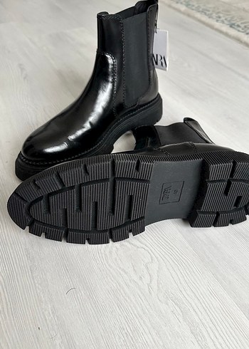 ZARA erkek parlak bot - Görsel 2