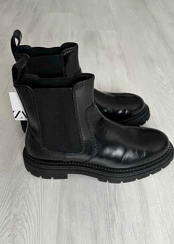 ZARA erkek parlak bot - Görsel 6