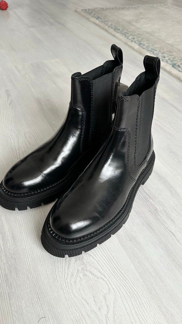 ZARA erkek parlak bot - Görsel 3