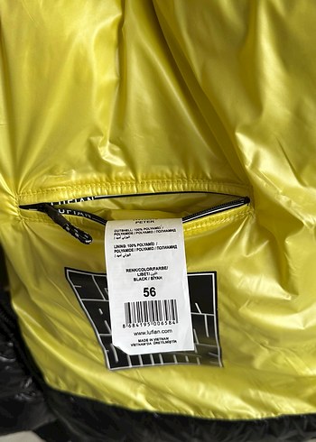 LUFİAN Siyah Erkek Şişme Yelek - Görsel 3