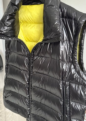 LUFİAN Siyah Erkek Şişme Yelek - Görsel 4