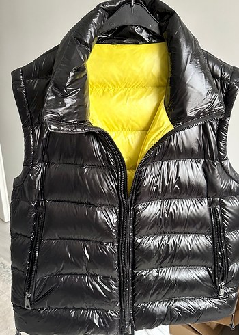 LUFİAN Siyah Erkek Şişme Yelek - Görsel 2