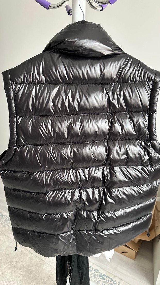 LUFİAN Siyah Erkek Şişme Yelek - Görsel 5