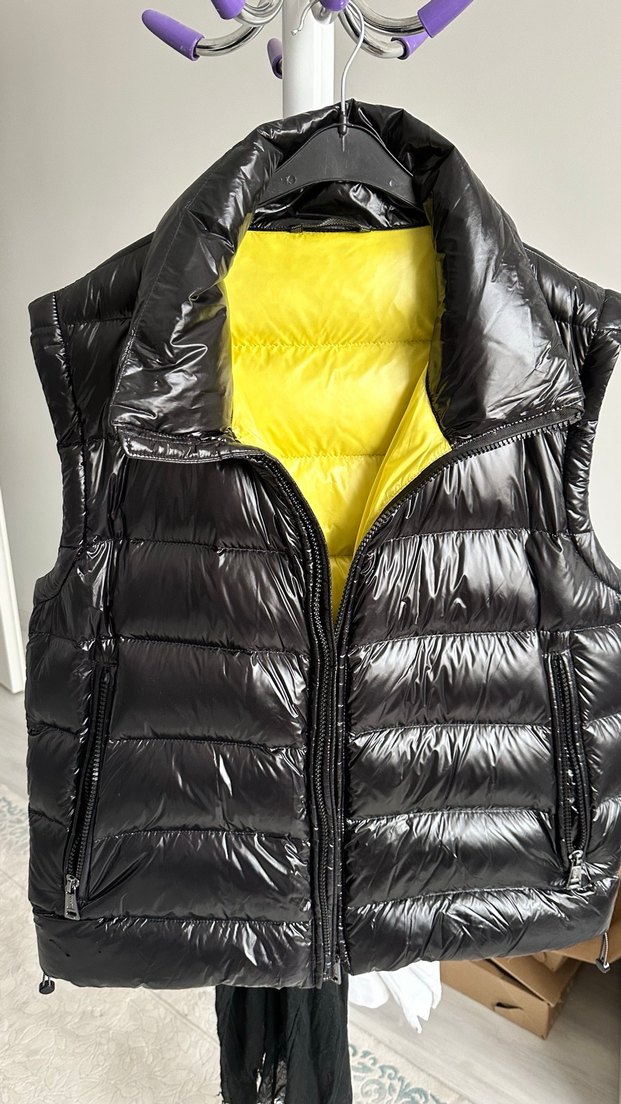 LUFİAN Siyah Erkek Şişme Yelek - Görsel 2