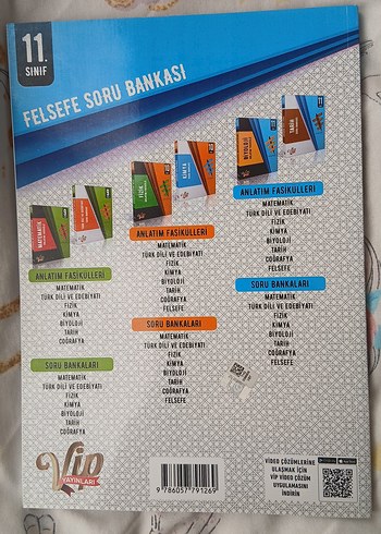 11. Sınıf Felsefe Soru Bankası - Görsel 2