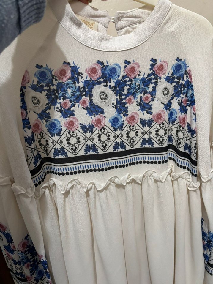 36 38 beden uyumlu tesettür tunik  yaz - Görsel 2