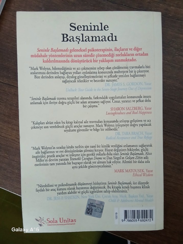 Seninle Başlamadı - Mark Wolynn - Görsel 2