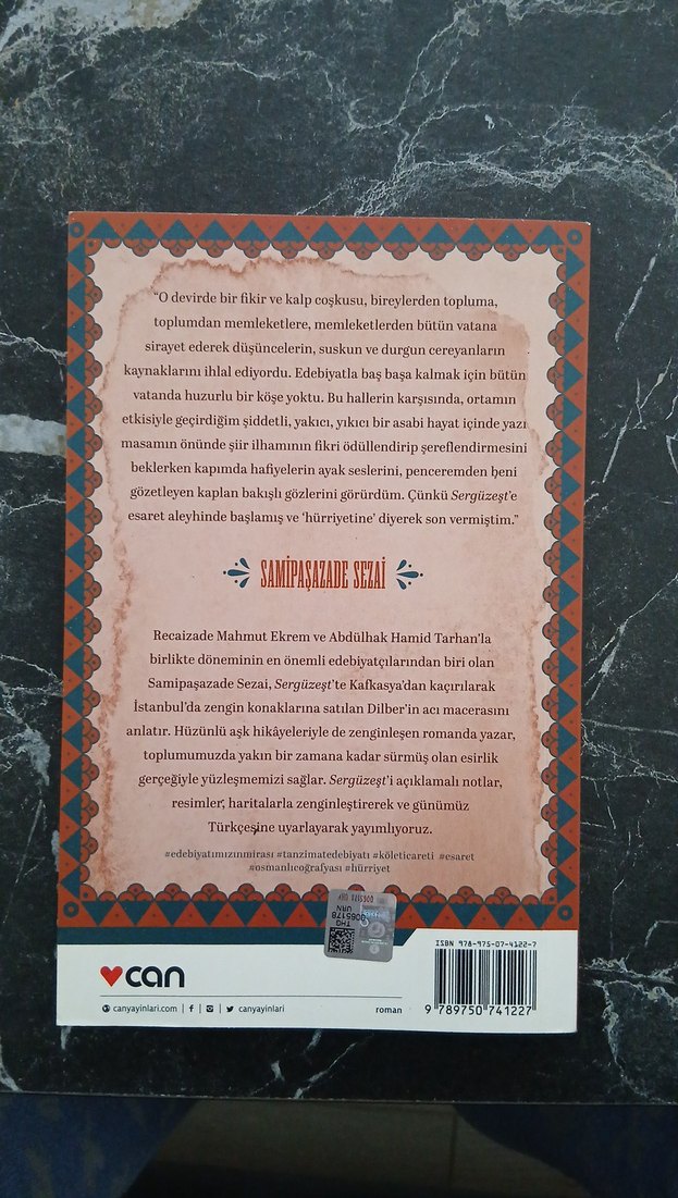 Sergüzeşt - Samipaşazade Sezai - Görsel 2