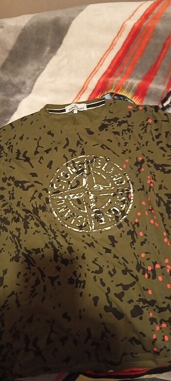Orjinal beymen kabartmalı baskılı t-shirt