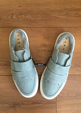 Zara Zara 38 no terlik mavi etiketli