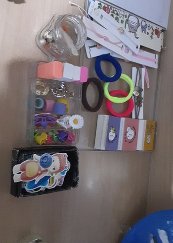 Renkli Elastik Saç Bantları ve Moda Aksesuarları