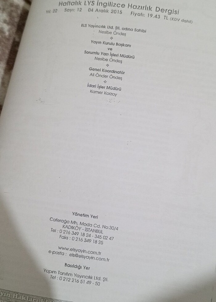 İngilizce ders guiz kitap - Görsel 2