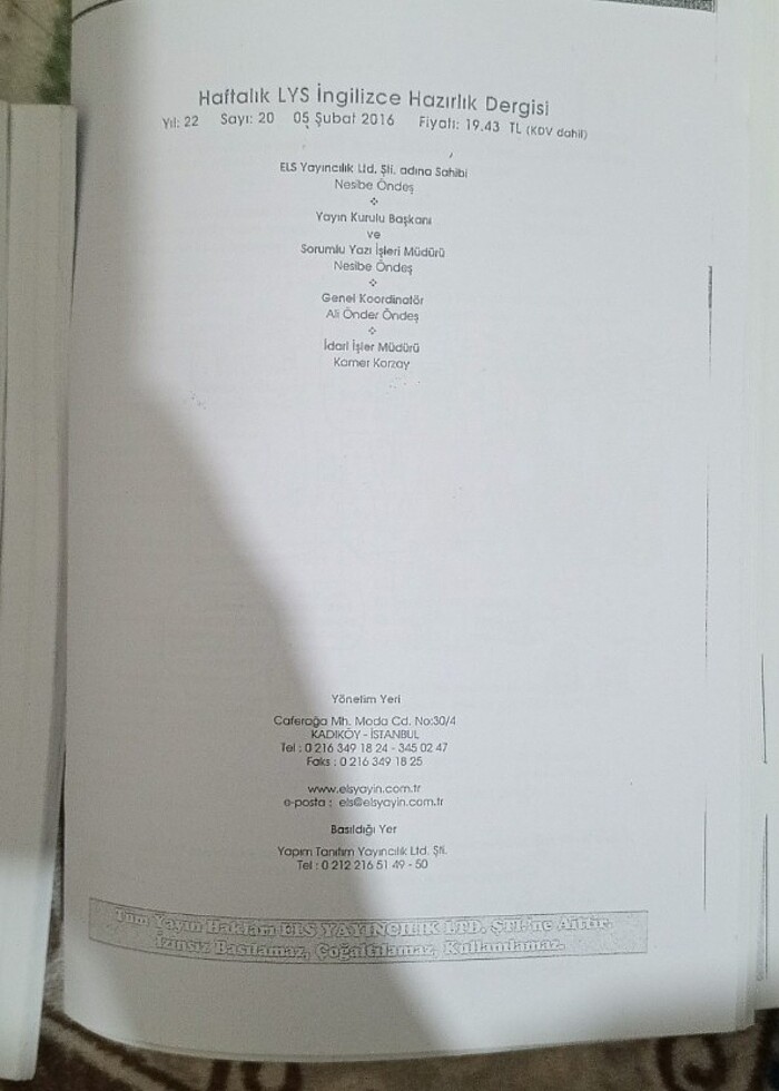 İngilizce ders guiz kitap - Görsel 3