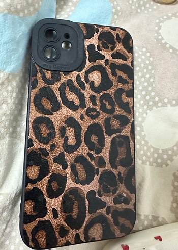 Kahverengi LEOPAR DESENLİ KILIF İPHONE 11