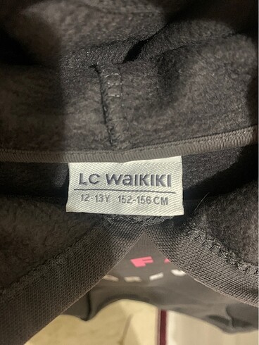 12-13 Yaş Beden kapüşonlu sweatshirt
