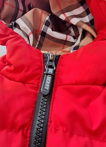 Burberry Orjinal cocuk montu - Görsel 9
