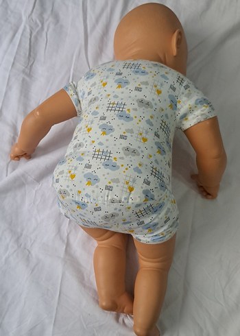 Pastel Gri Renkli Bebek Oyuncağı buyuk boy - Görsel 2