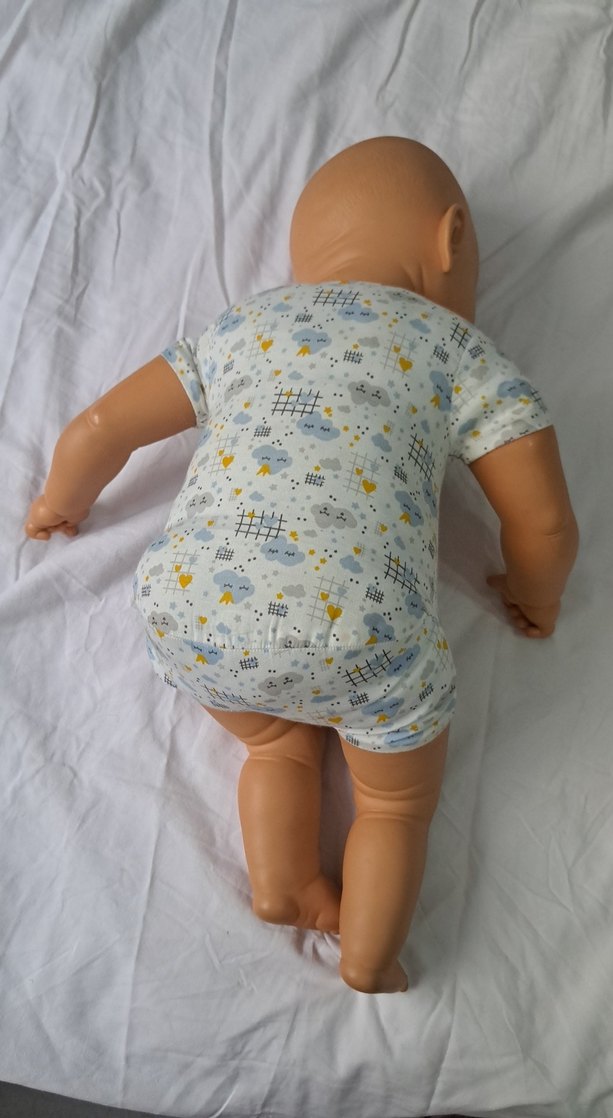 Pastel Gri Renkli Bebek Oyuncağı buyuk boy - Görsel 2