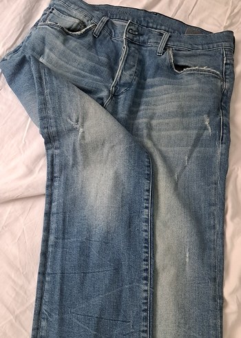 Colin's erkekDüğmeli Gri Baskılı Jean - Görsel 5