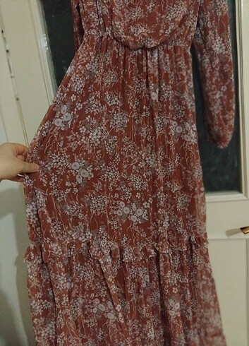 Tessetur elbise boydan - Görsel 3