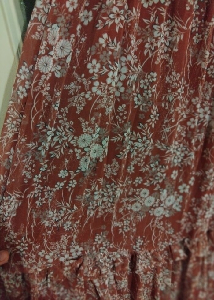 Tessetur elbise boydan - Görsel 2