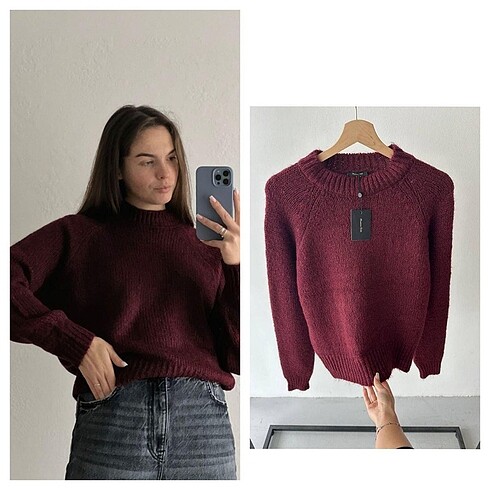 Massimo Dutti Markalı Kadın Kazak