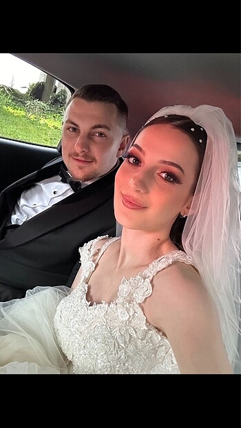 Gelinlik özel dikim(pazarlık yapılır) - Görsel 3