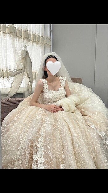 Gelinlik özel dikim(pazarlık yapılır) - Görsel 5