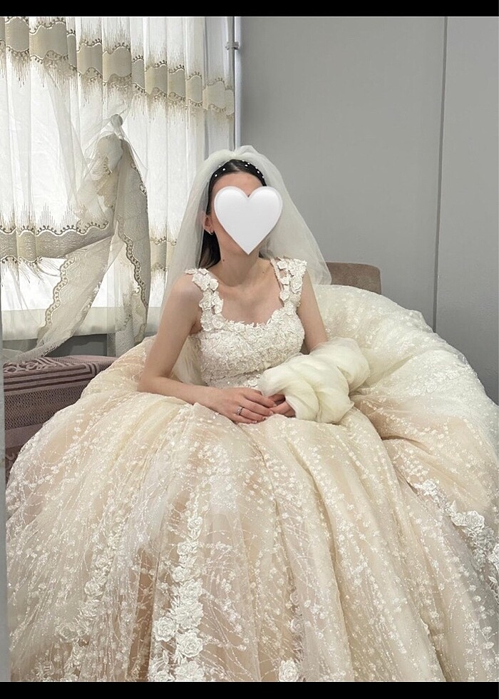 Gelinlik özel dikim(pazarlık yapılır) - Görsel 5