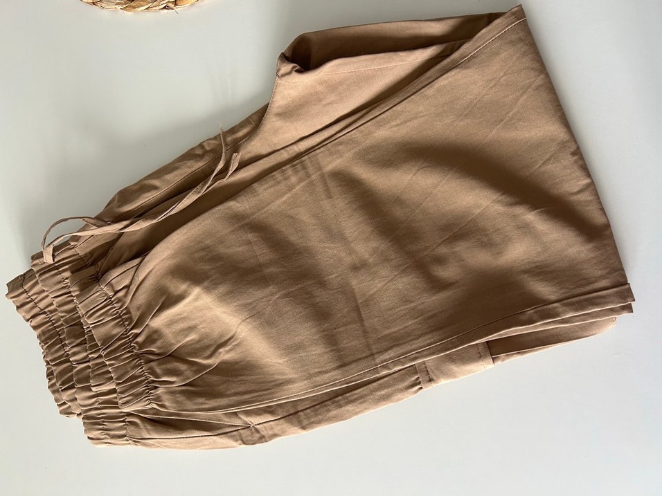 Bej Kadın kargo Pantolon - Görsel 4