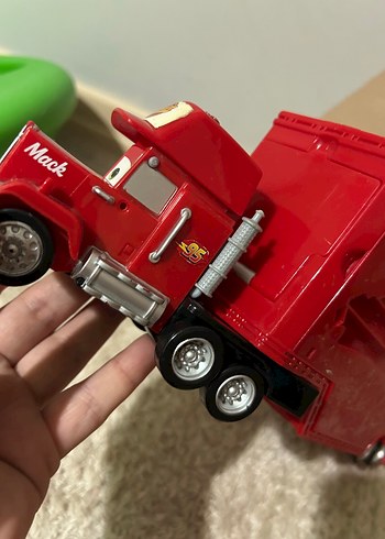 Şimşek mcQueen mack tır ve Araba Yarış Seti - Görsel 3