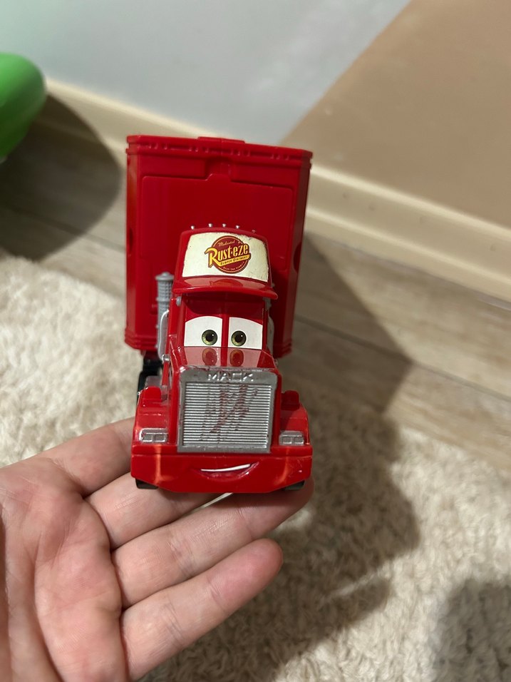 Şimşek mcQueen mack tır ve Araba Yarış Seti - Görsel 4