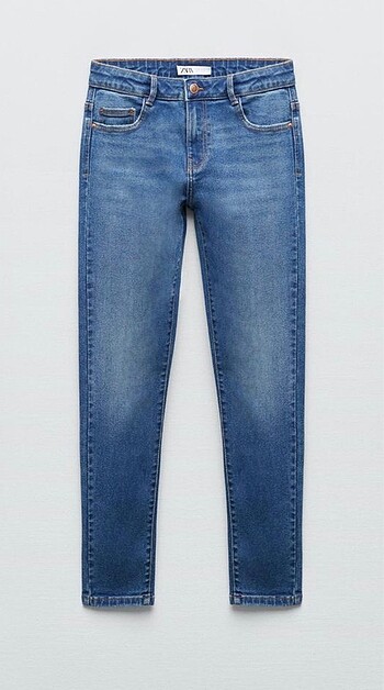 Zara orta bel skinny jean