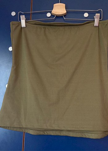 Haki Straptez Bluz - Görsel 6