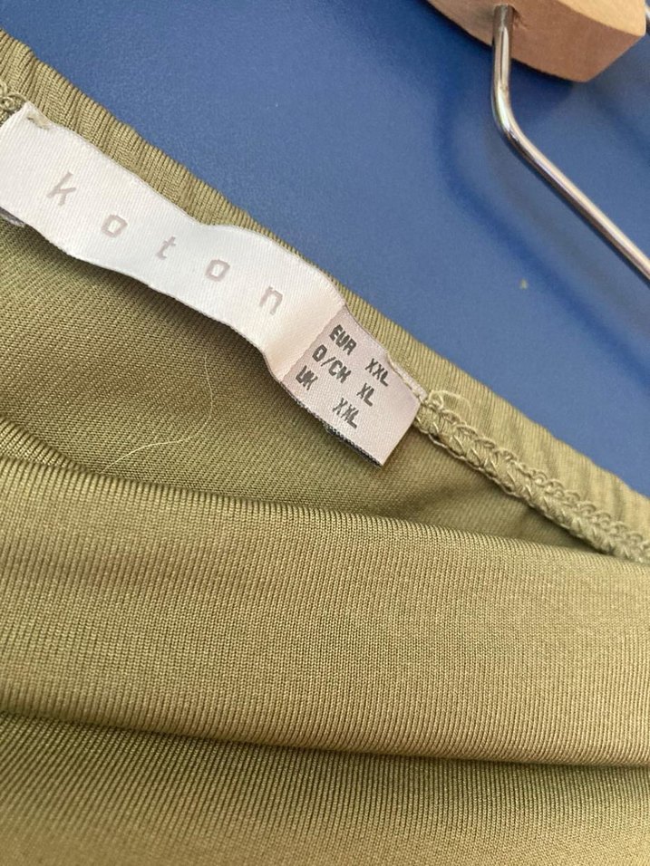 Haki Straptez Bluz - Görsel 2