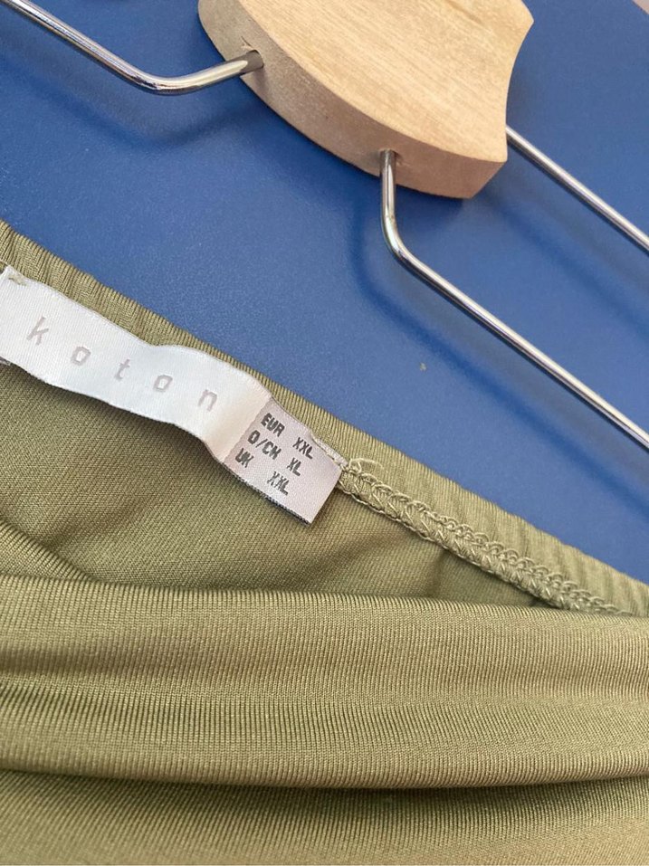 Haki Straptez Bluz - Görsel 4