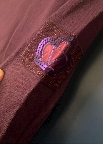 Mor Bohem Uzun Kollu Gömlek - Görsel 4