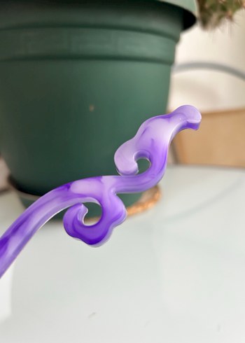 Pastel Mor Saç Tokası - Görsel 7