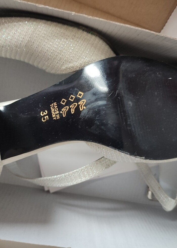 Kız çocuk topuklu ayakkabı  - Görsel 3