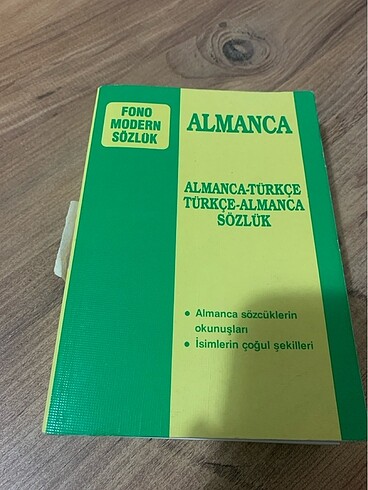 Almanca sözlük