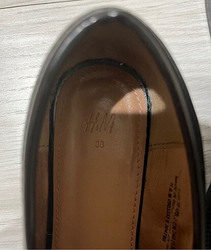 H&M H&M Siyah Loafer Ayakkabı ? 38 Numara