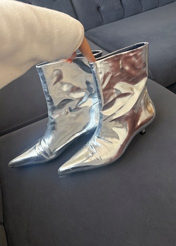 ZARA Gri Metalik İnce boy