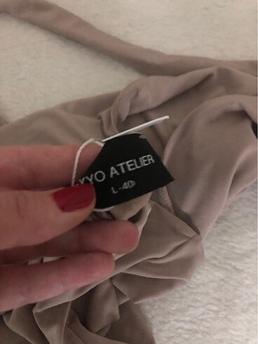 Bej bodysuit - Görsel 5