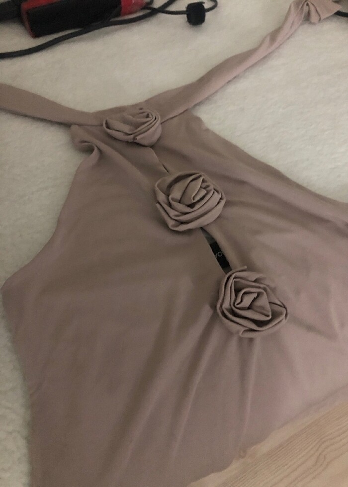 Bej bodysuit - Görsel 4