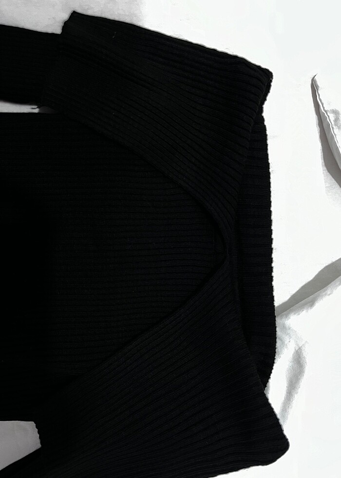 Omzu açık kazak - Görsel 2