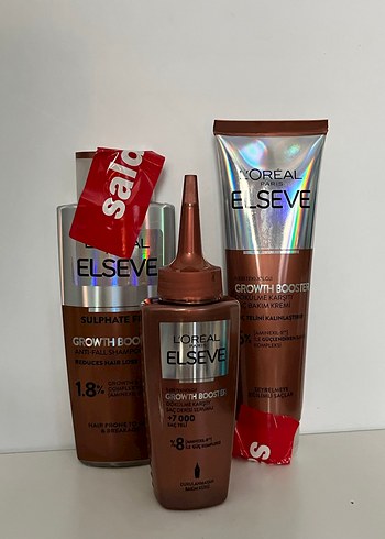 L'Oréal Elseve Growth Booster Saç Bakım Seti