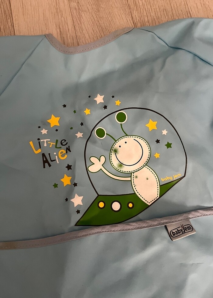 erkek bebek önlük - Görsel 4