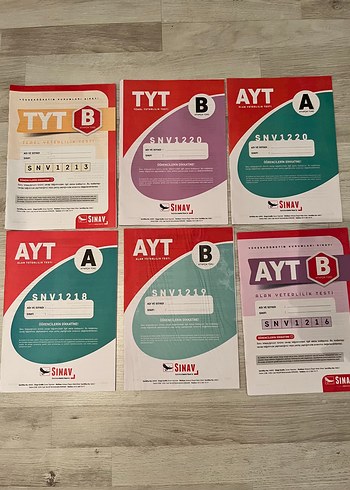 Beden Renk TYT AYT Deneme Sınavı Seti