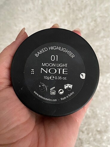  Beden Note hıghlitter